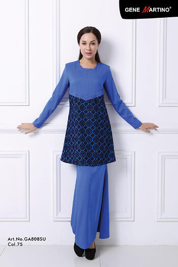 Baju Kurung Breast Feeding - GA808SU ( Nursing Dress )