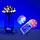 Remote controlled 10 Multi-colors LED vase light,submersible led light,waterproof light
