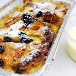 Bread Pudding with Vanilla Sauce