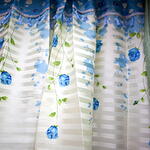 Curtain in Blue