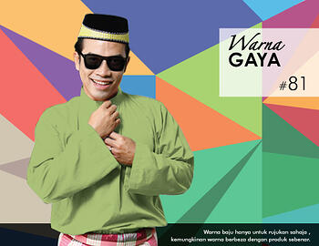 Baju Melayu -100 Warna Gaya 81 Green Size XS