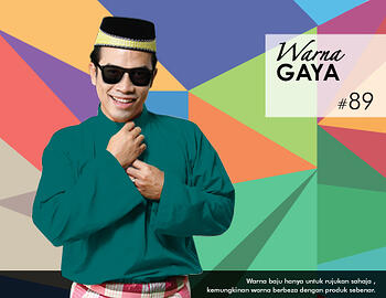 Baju Melayu -100 Warna Gaya 89 Green Size L