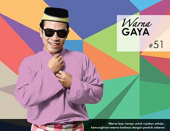 Baju Melayu -100 Warna Gaya 51 Red Size XXL