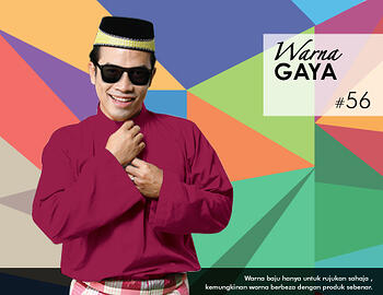 Baju Melayu -100 Warna Gaya 56 Red Size XS