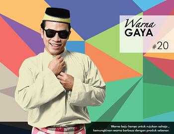 Baju Melayu -100 Warna Gaya 20 Yellow Size XXL