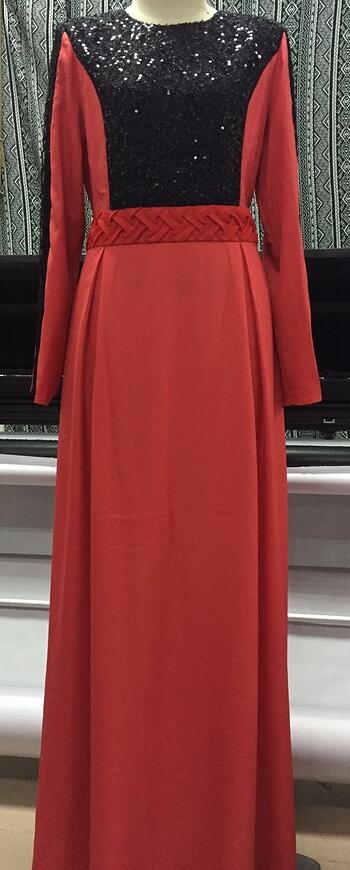 Jubah Modern - HA707FD Col 57 Red Size XL