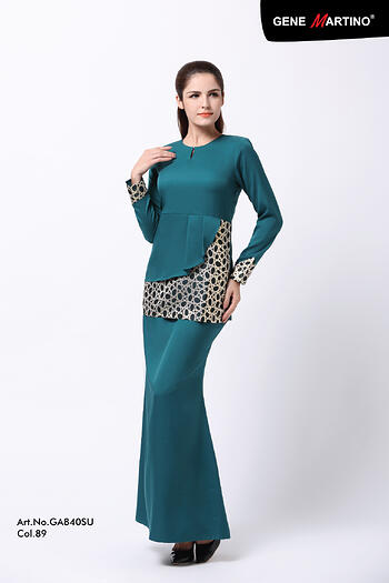 Baju Kurung Modern - GA840SU 89 Green XXL