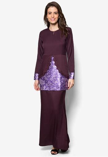 Baju Kurung Modern - GA832SU 69 Purple XL