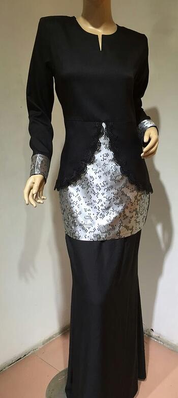 Baju Kurung Modern - GA832SU 99 Black M