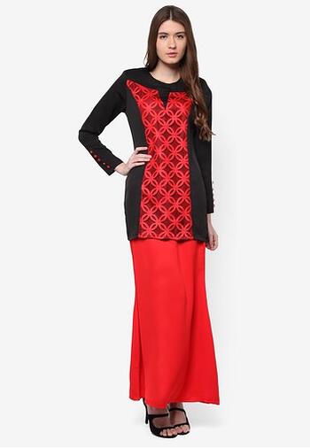 Baju Kurung Modern - GA835SU 57 Red S
