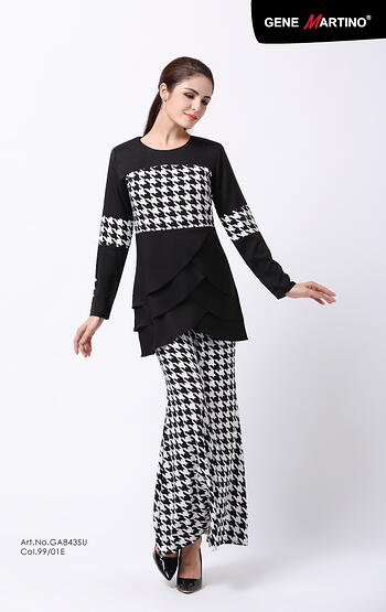 Baju Kurung Modern - GA843SU 9901-E Black S