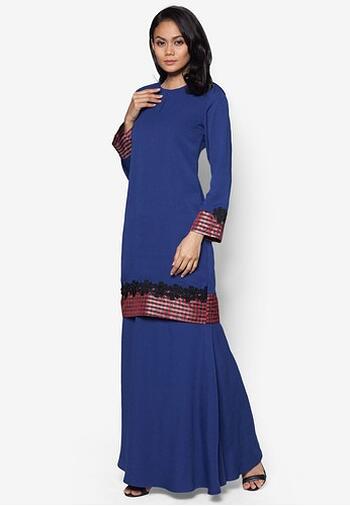 Baju Kurung Modern - GA775SU 77 Blue M