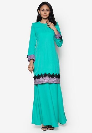 Baju Kurung Modern - GA775SU 87 Green XL